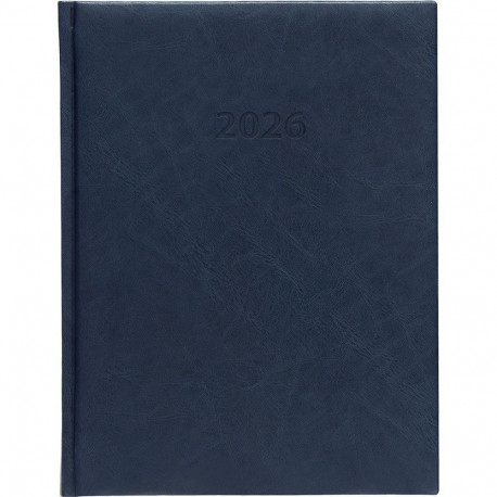 Book calendar WEEK A4 vertical, hardcover (DARK BLUE) 00065/40464