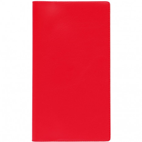 Taskumärkmik MINI, spiraalköide, plastkaaned (PUNANE) 00252/40311