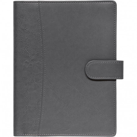 Book calendar Boss A5, WEEK vertical, spiral binding, LUX covers (GRAY) 00043/41198