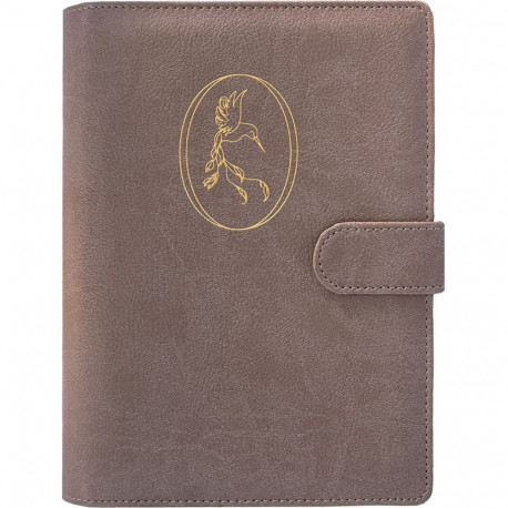 Raamatkalender Boss Nädal A5 universaal, spiraalköide, FASHION kaaned (CHARME PRUUN) 00073/41166