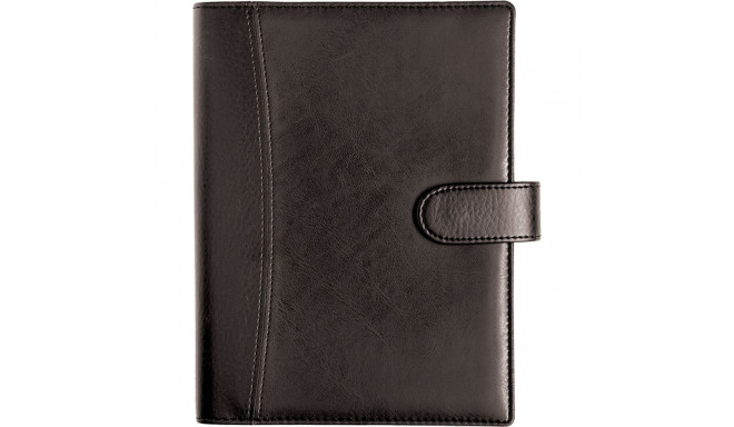 Book calendar Boss Day A5, spiral binding, LUX cover, (BLACK) 00041/40038