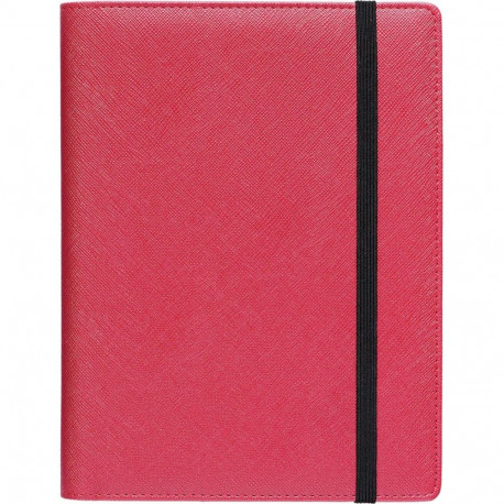 Book calendar Boss Week A5 horizontal, spiral binding, SHINE covers (RED) 00060/41147