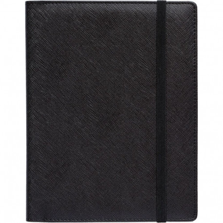 Book calendar Boss Week A5 horizontal, spiral binding, SHINE covers (BLACK) 00060/41145