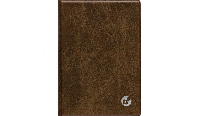 Book calendar Boss Day A5, spiral binding, plastic cover (BROWN) 00038/41088