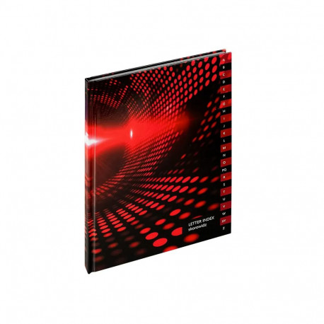 Kontoriraamat A4 ruuduline kõvad kaaned tähestikuga 96 lehte