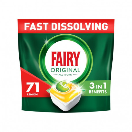 Nõudepesumasina kapslid FAIRY Ai1 Lemon 71tk