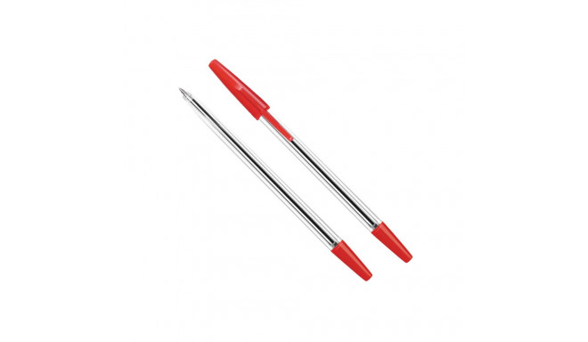 Ballpoint pen with cap FOROFIS One 1mm red
