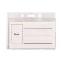 Name tag holder CENTRUM 90x58mm horizontal