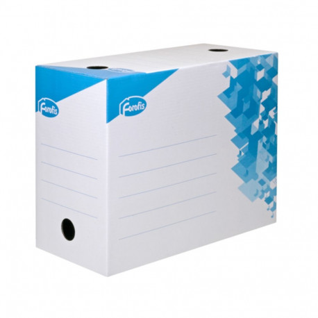 Archive box FOROFIS A4 10cm foldable white
