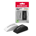 Eraser ErichKrause® Sensor Black&Whitе (in blister 2 pcs.)