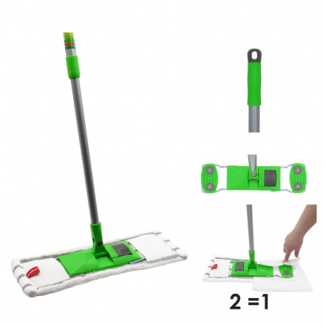 Sole mop set for floor 60cm SAUBER (mop + handle)