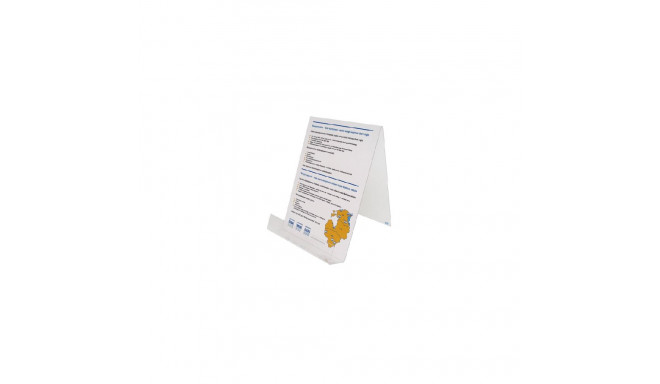 Advertising stand for table with pocket A4 (BOT)