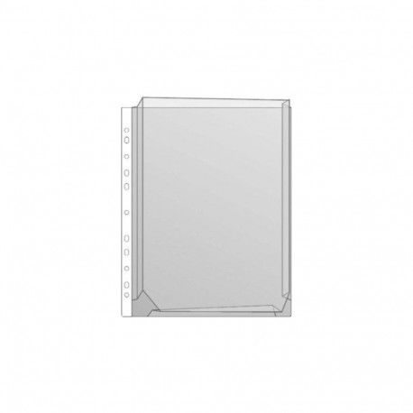 Kiletasku köidetav A4 känguru U-tasku klapita PROLEXPLAST