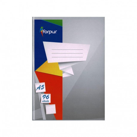 Kaustik klamberköites A5 FORPUS jooneline kartongkaaned 96 lehte