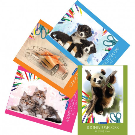 Drawing pad A3 120g 20 sheets