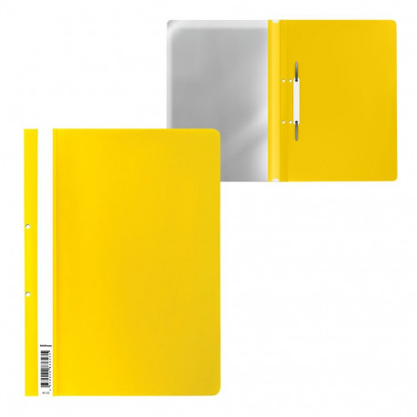 Quick binder A4+ plastic yellow