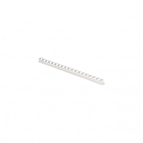 Binding spiral 10mm plastic valge 60-le lehele