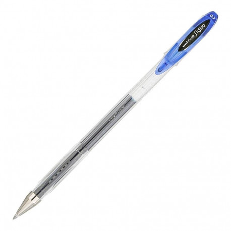 Gel pen with cap UNI-BALL UM-120 0.5mm blue