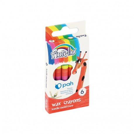Crayons Fiorello 6 colours