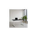 Adjustable Height Table Up Up Bjorn White, Table top L Black