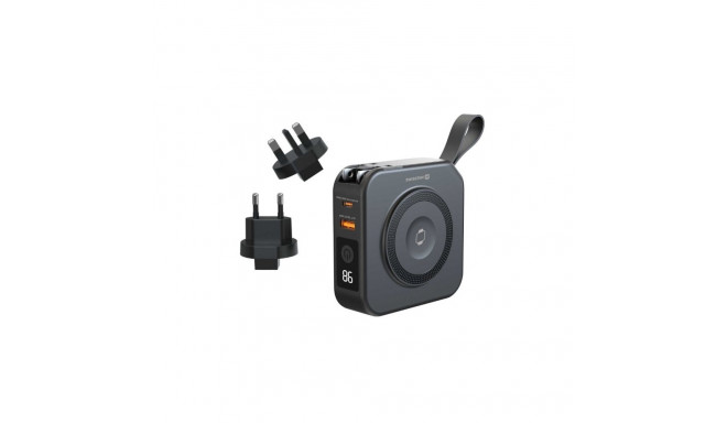 Swissten Power Bank ALL-IN-ONE PRO with exchangeable plugs US / EU / UK 20W 10000mAh