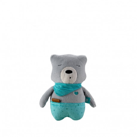 myHummy white noise bear grey green 3/1