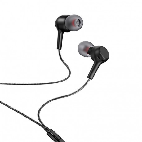 Hoco Wire earphones Jack 3,5 mm Hoco M78 black