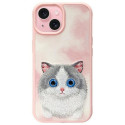 Nimmy NIMMY case BIG EYED PET 2.0 Cat for IPHONE 15 pink