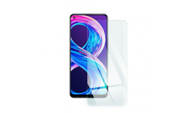 Blue Star - Tempered glass to Realme 8 / 8 PRO Blue Star