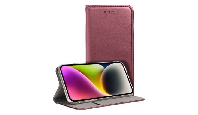 OEM SMART MAGNETO Book case for REALME 14T 5G burgundy