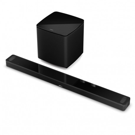 Bose Smart Soundbar Ultra ja Bass 700 must kodukinokomplekt
