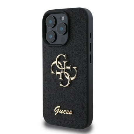 Guess GUESS case for IPHONE 16 Pro GUHCP16LHG4SGK (Fixed Glitter Big 4G) black