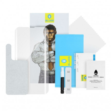 Blueo 5D Mr. Monkey Glass - HUA P40 Pro transparent (UV Glass)