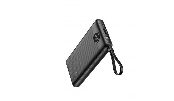 Veger VEGER powerbank 10000 mAh with built-in cables Micro USB / Type C / Lightning C10 (W1116) blac
