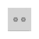 WALL MOUNTED INSTALLATION CABINET 19" 4U 600X600 GREY PERFORATED DOOR LANBERG (FLAT PACK)