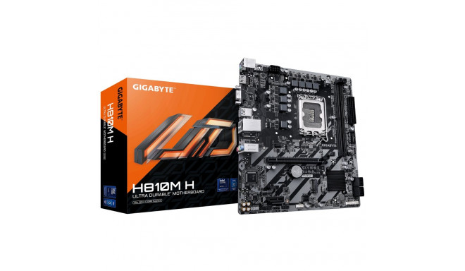 Gigabyte H810M H | protsessoripere Intel | protsessoripesa LGA1851 | DDR5 | toetatud kõvaketta liide