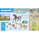 PLAYMOBIL WORLD OF HORSES kolm hobust sadulatega 71356