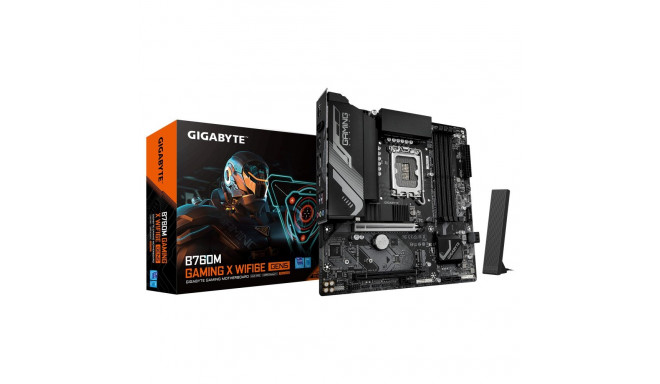 Gigabyte B760M GAMING X WIFI6E GEN5 | Processor family Intel | Processor socket LGA1700 | DDR5 | Sup