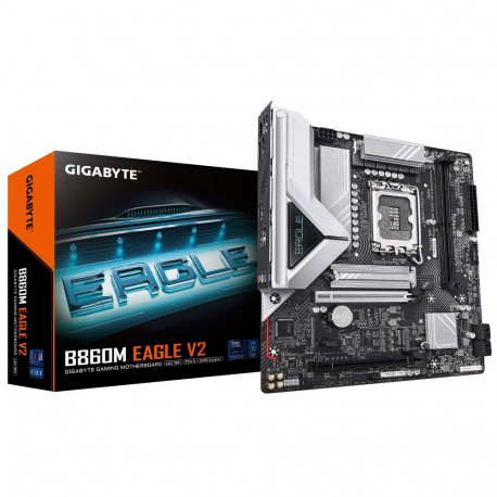 Gigabyte B860M EAGLE V2 | Processor family Intel | Processor socket LGA1851 | DDR5 | Supported hard 