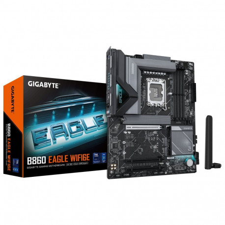 Gigabyte B860 EAGLE WIFI6E emaplaat Intel protsessoripere LGA1851 protsessoripesa DDR5 toetatud kõva