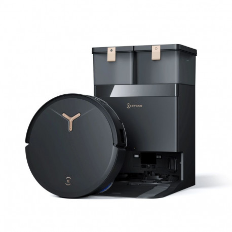 Ecovacs robottolmuimeja DEEBOT T50 MAX PRO OMNI BLACK GEN2 märg ja kuiv 6400 mAh 18500 Pa must