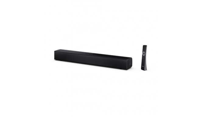 Sharp Compact 2.0 Soundbar | HT-SB121 | 120 W | Bluetooth | Black | Wireless connection