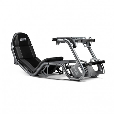 Next Level Racing | Steel | Racing Simulator Cockpit | F-GT Pro Formula and GT Grey Edition | Grey