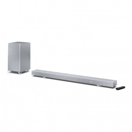 Sharp | 5.1.2 Dolby Atmos/DTS:X Soundbar with Wireless Subwoofer | HT-SBW55121(SL) | Bluetooth