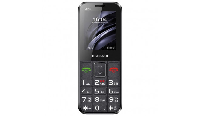 Maxcom MM730 Comfort Black mobile phone