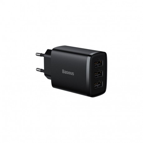 Baseus Charger 3x USB-A 3.4 A (6932172606961)