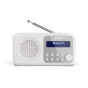 Sharp DR-P420(WH) Tokyo kaasaskantav digitaalne raadio, FM/DAB/DAB+, Bluetooth 5.0, USB või patareit
