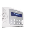 Sharp DR-P420(WH) Tokyo kaasaskantav digitaalne raadio, FM/DAB/DAB+, Bluetooth 5.0, USB või patareit