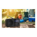 Sharp DR-P420(BK) Tokyo Portable Digital Radio, FM/DAB/DAB+, Bluetooth 5.0, USB or Battery Powered, 