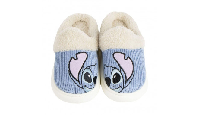 House Slippers Stitch Blue
